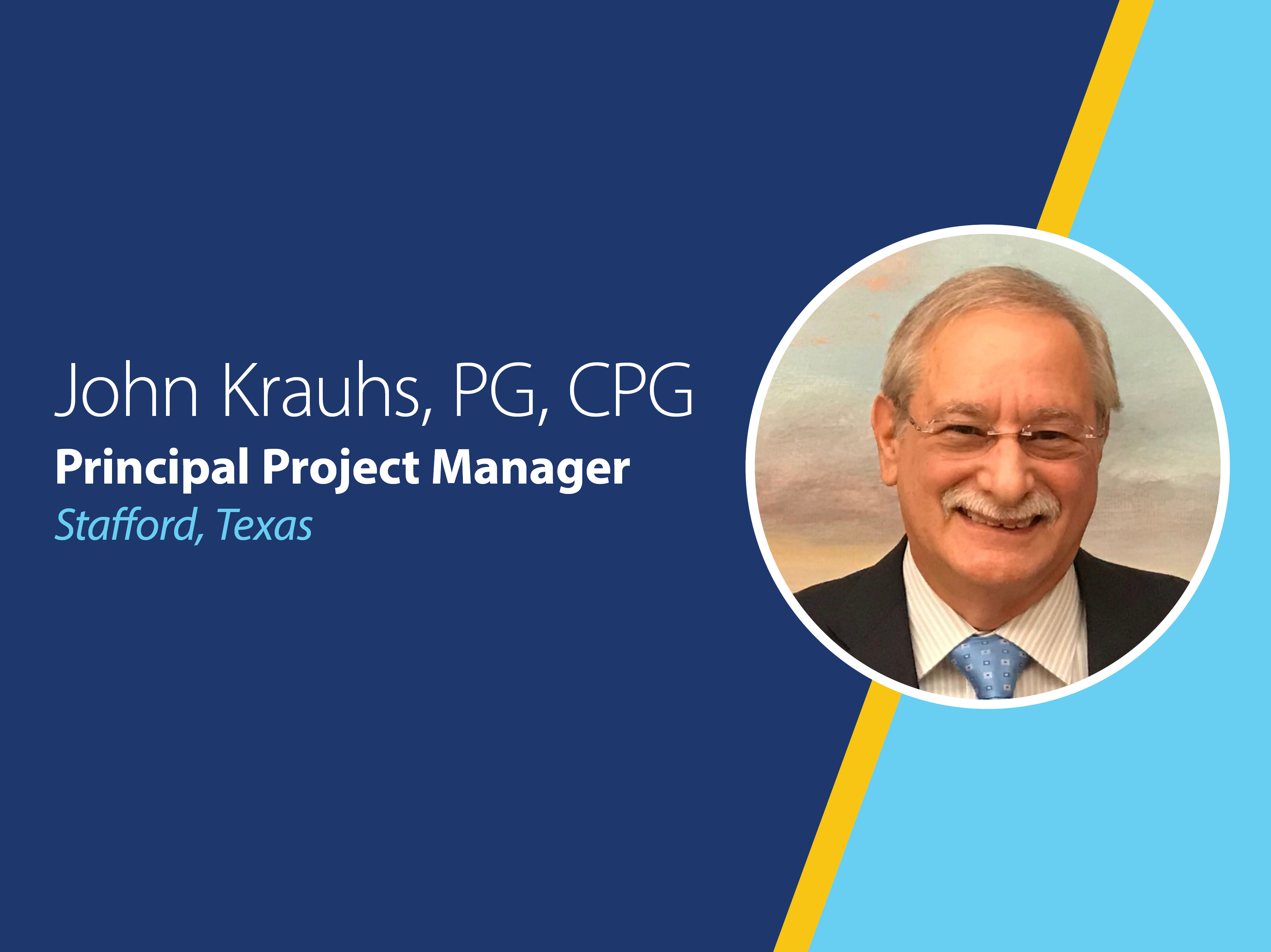 John Krauhs, GES Principal Project Manager