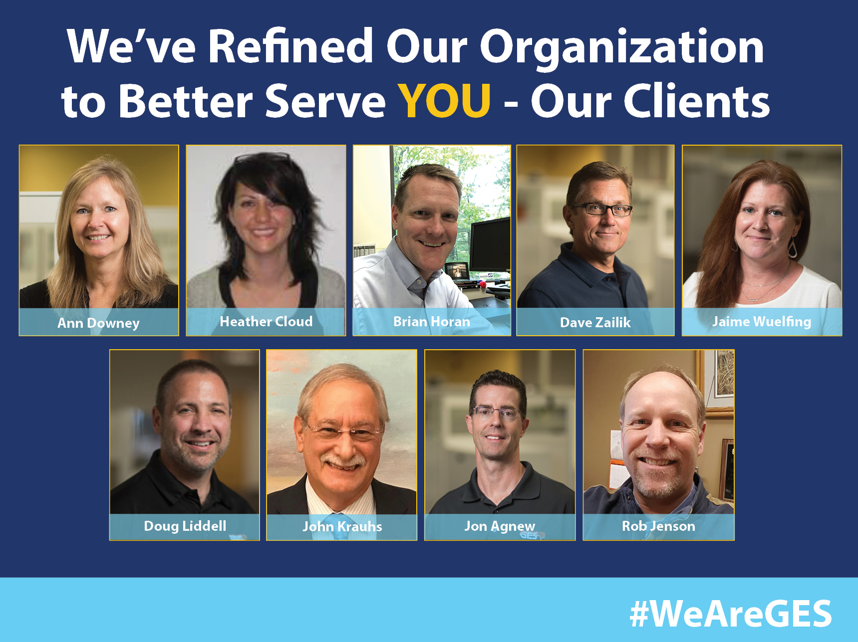 2019 Company Restructure