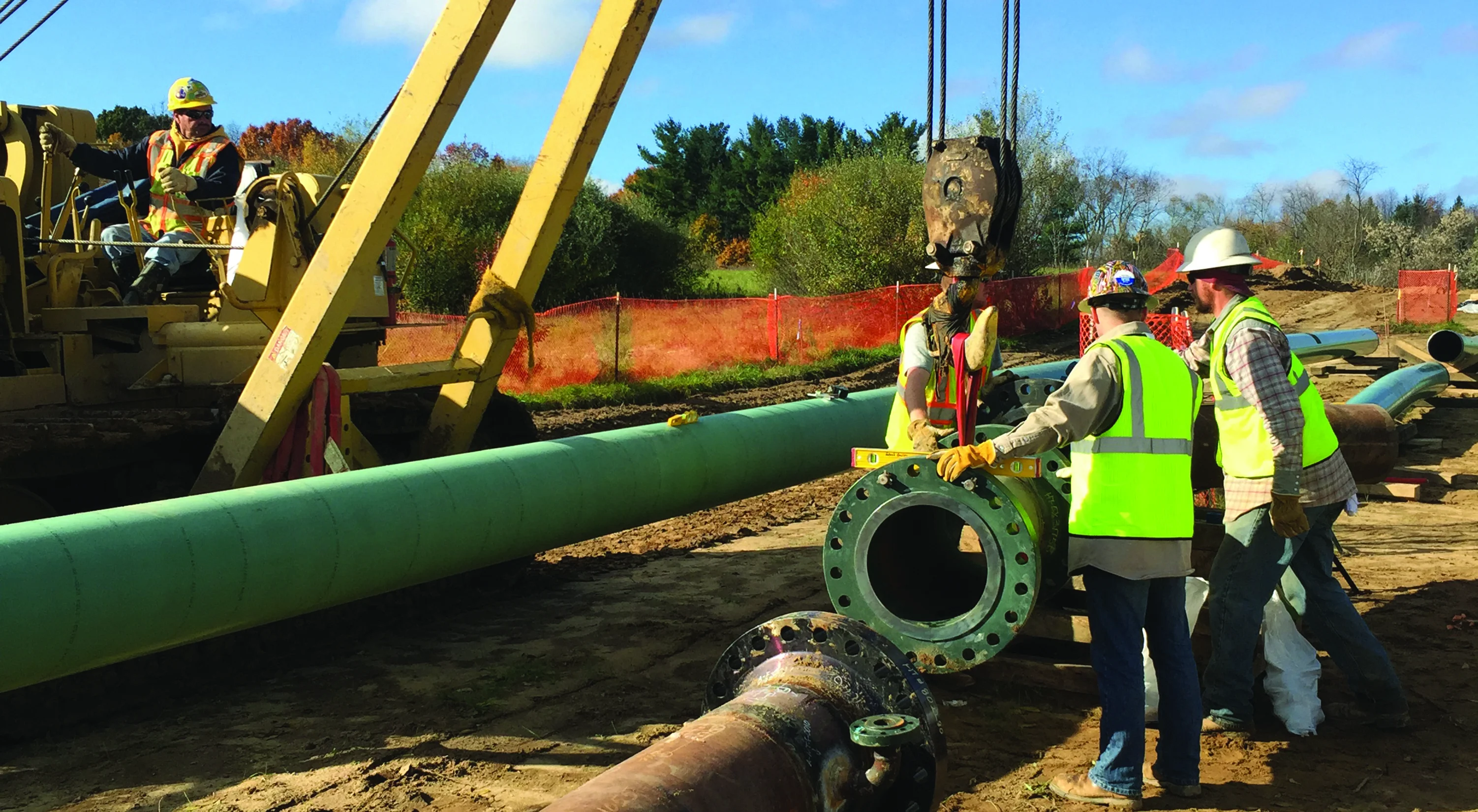 Pipeline construction 