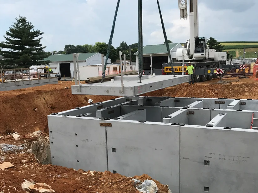 Water Treatment Plant Tank Construction