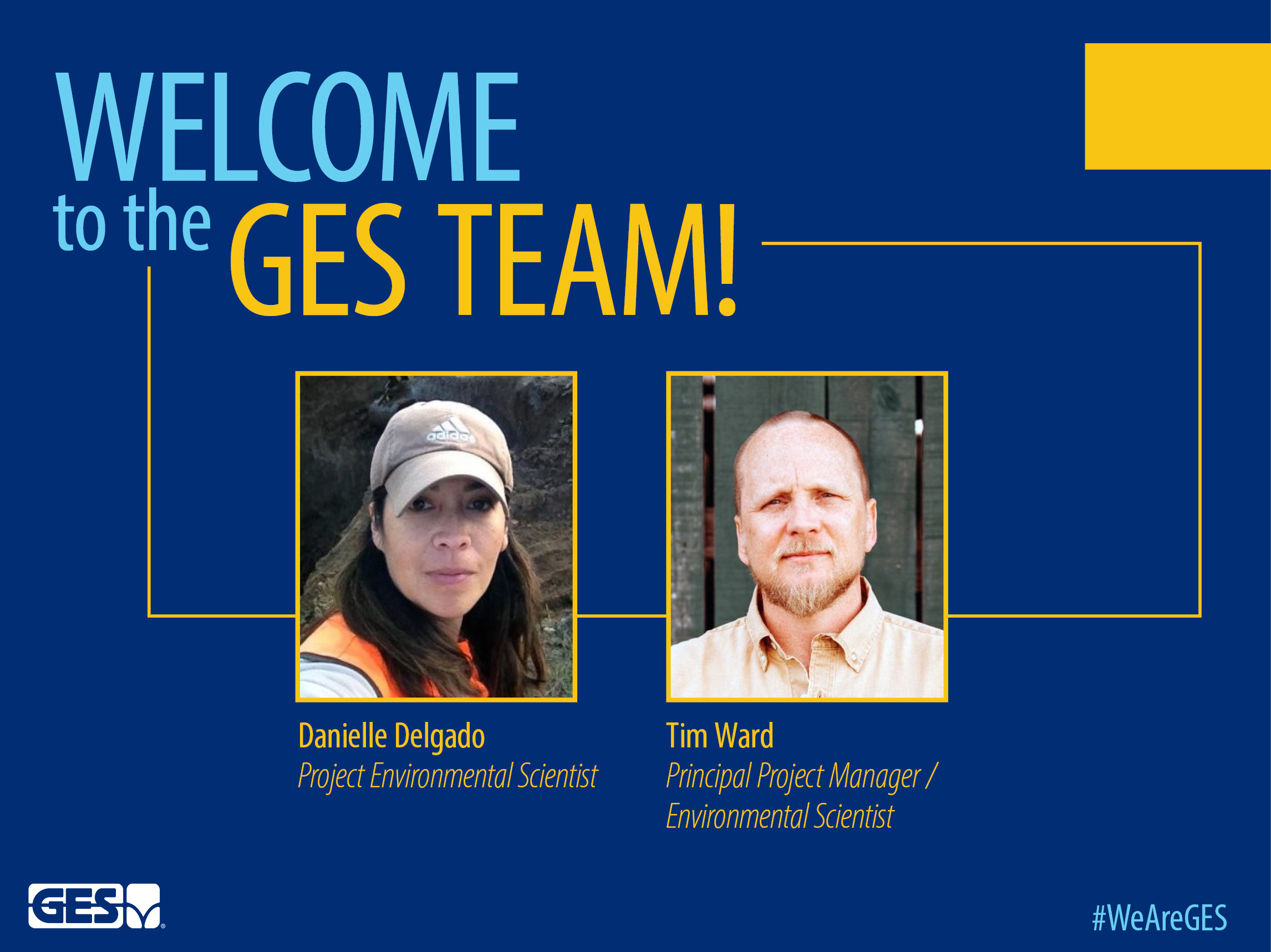Danielle Delgado and Tim Ward - New Key Hires
