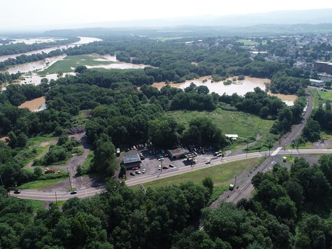 Drone deployment, site investigation