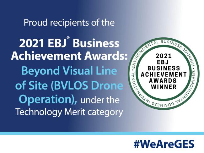 GES Receives 2021 EBJ Business Achievement Award