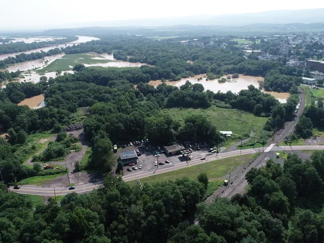 Drone deployment, site investigation